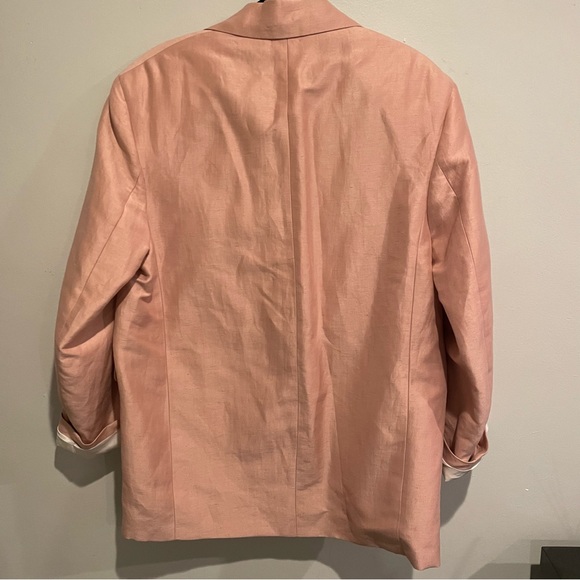 & Other Stories Pink Linen Blend Suit - Picture 9 of 13